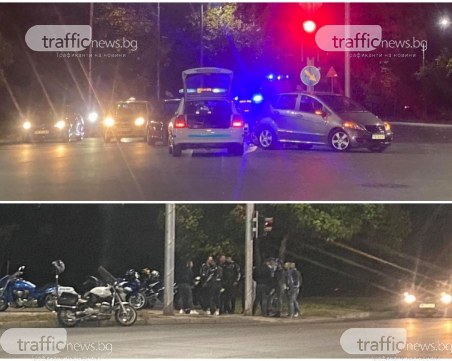 Кола блъсна мотористи край Колодрума! На място има линейка и полиция