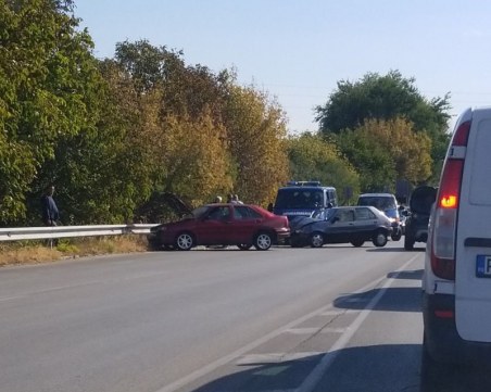 Верижно меле затапи един от изходите на Пловдив