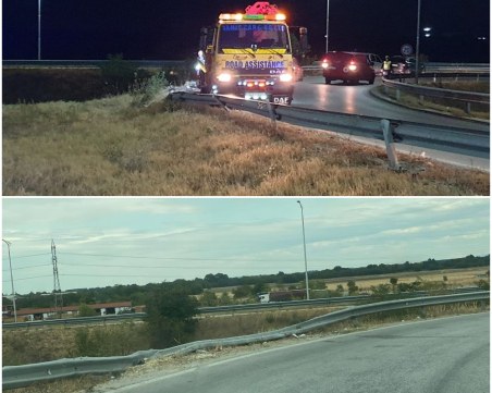 Колата на загиналия полицейски шеф излетяла през строшена мантинела! Чия е вината?