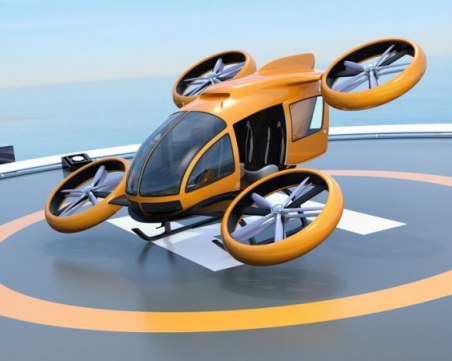 Летящи таксита тръгват в Париж