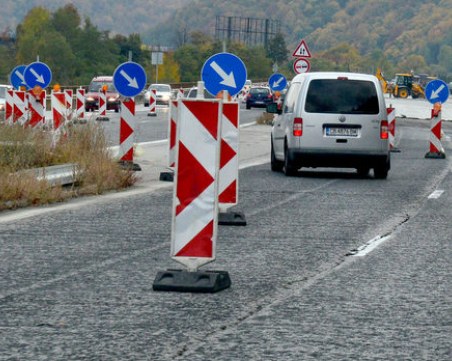 Започва голям ремонт на магистралата край Пловдив