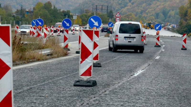Започва голям ремонт на магистралата край Пловдив