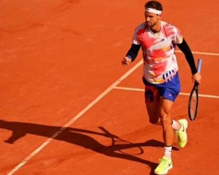 Григор Димитров се класира за първи път за четвъртия кръг на Ролан Гарос