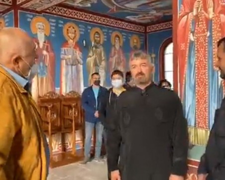 Борисов влезе в новия храм 
