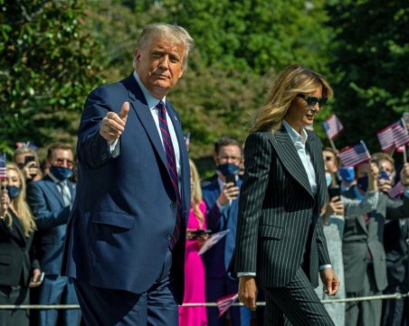 Тръмп се подобрява, може да го изпишат още утре