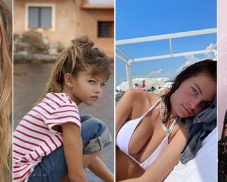 Най-красивото момиче в света порасна! Вече е на 19 и се появи на Парижката седмица на модата