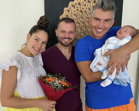 Певицата Весела Бонева роди първия си син