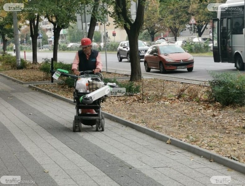 Неволи в Пловдив! Клошар си намери 