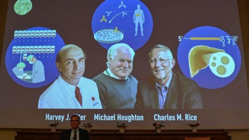 Нобелова награда за медицина отива за откриването на хепатит С