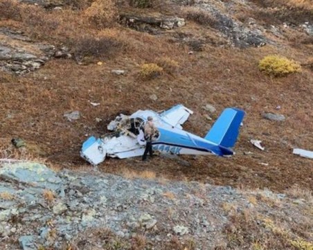 Самолет с 400 килограма кокаин се разби в Мексико