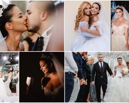 Ето ги официалните снимки от сватбата на Бисера и Юра Месропян в Пловдив