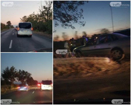 11-годишно момиче пострада при верижна катастрофа край Пловдив