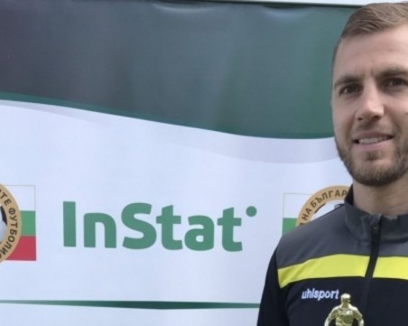 Атанас Илиев стана Футболист №1 за септември