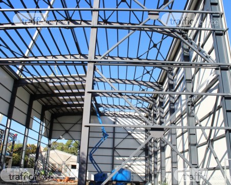 Новата спортна зала на Пловдив ще е готова догодина, строителство върви с бързи темпове