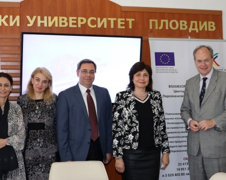 Ръст на немските студенти в МУ-Пловдив, посланикът на посещение