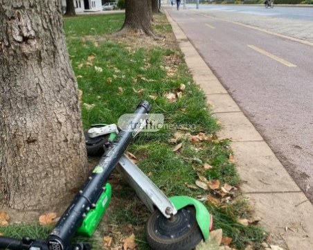 Собственикът на тротинетките възхитен от пловдивчани, иска меморандум с Общината