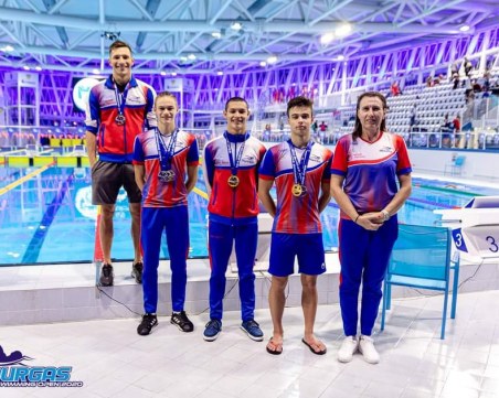 Нов национален рекорд на Владислав Терзиев на силния турнир в Бургас, триумф и в щафетата за Пловдив 2019