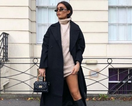 Как да комбинираме черното палто тази есен? Ето няколко предложения