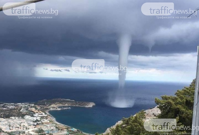 Торнадо удари гръцки остров, три българки на косъм от смъртта