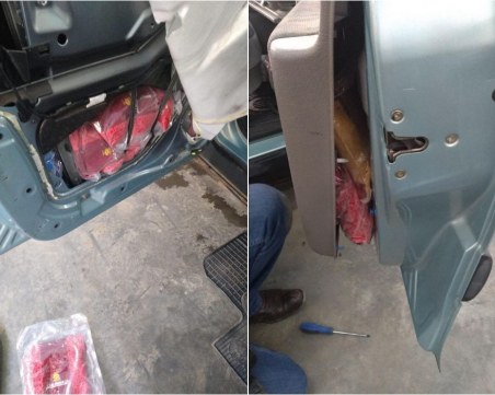 Засякоха автомобил, 