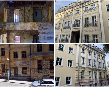 Изключителна промяна – една от архитектурните перли на Пловдив отново блести