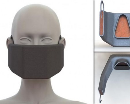 Дизайн на бъдещето: Защитна маска, която унищожава коронавируса