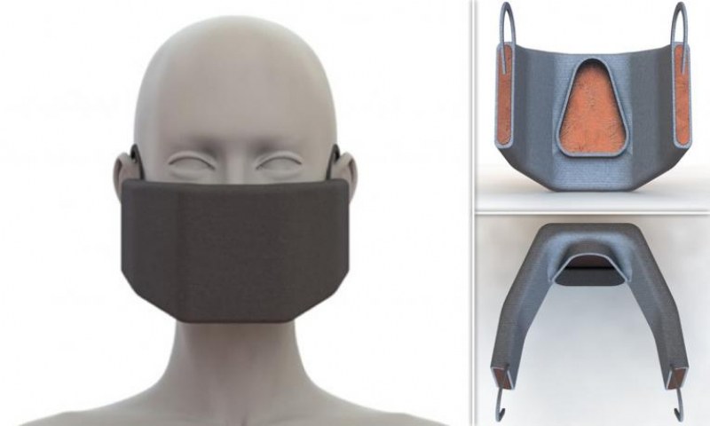 Дизайн на бъдещето: Защитна маска, която унищожава коронавируса