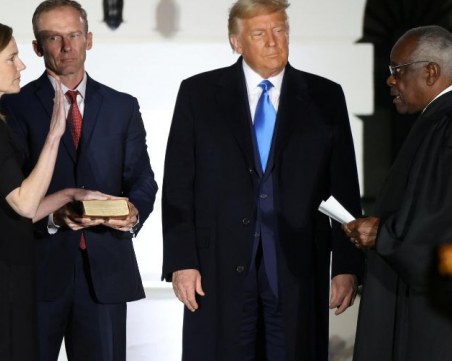 Тръмп с малка победа преди изборите в САЩ