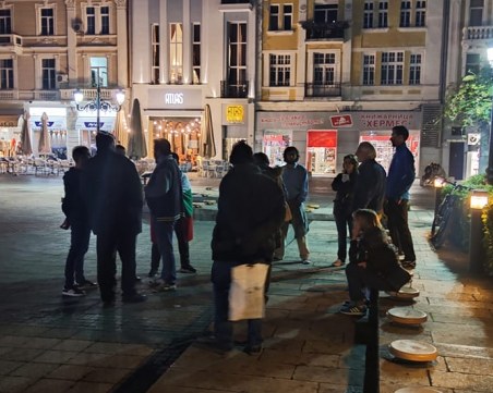 Традиционният протест в Пловдив се стопи