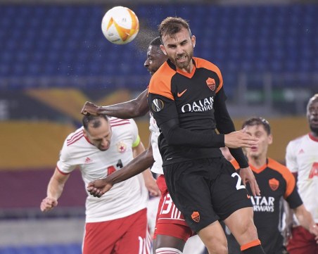 ЦСКА-София направи добър мач и взе точка от Рома на 