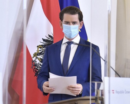 Австрия също обяви локдаун и въведе вечерен час