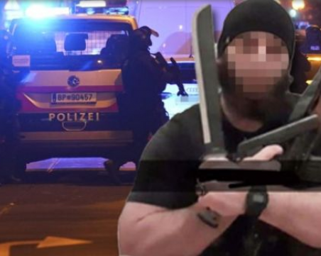 Публикувано е видео от ареста на терористите във Виена
