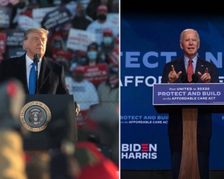 Байдън убеден в победата, Тръмп обвини в 