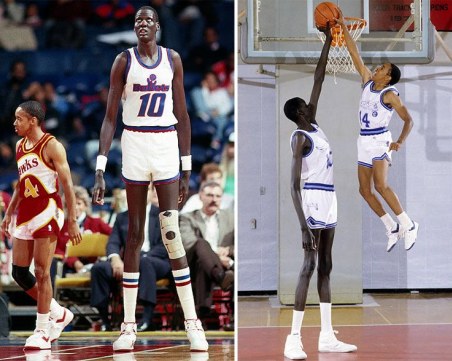 Десетте най-високи играчи в NBA