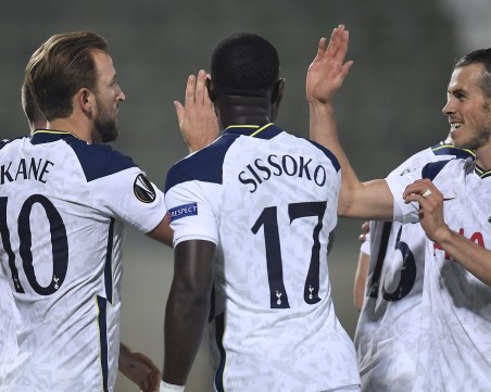 Тотнъм не остави шансове на Лудогорец, Хари Кейн с исторически мач и попадение