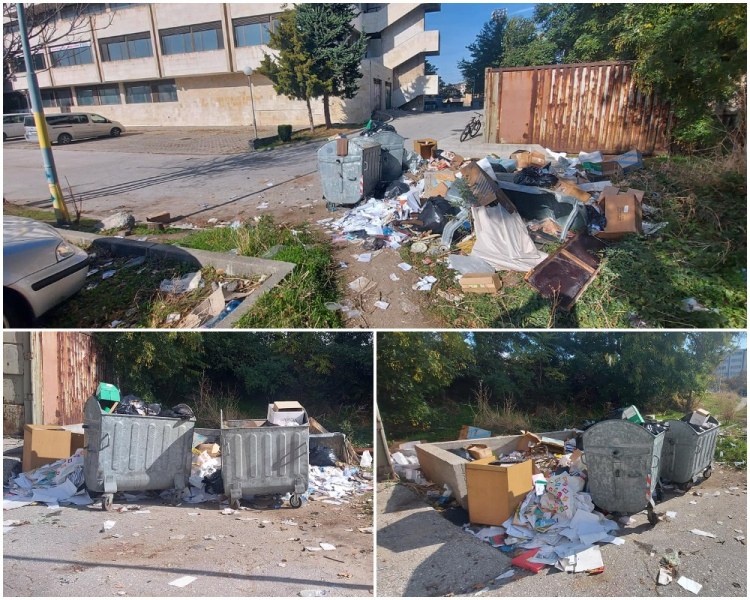 Смрад и грозота в Пловдив! Сметище запуши пешеходна пътека до ЖП управлението