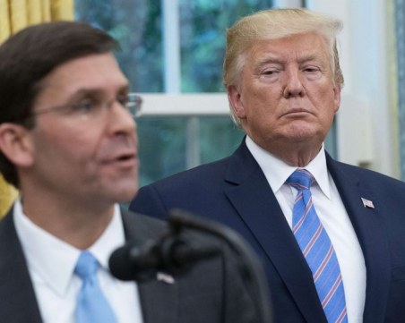 Тръмп уволни министъра на отбраната след загубения вот