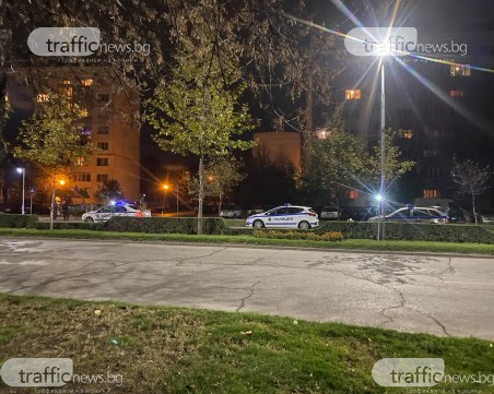 Три патрулки на пловдивски булевард след инцидент с пешеходец, той е в болница