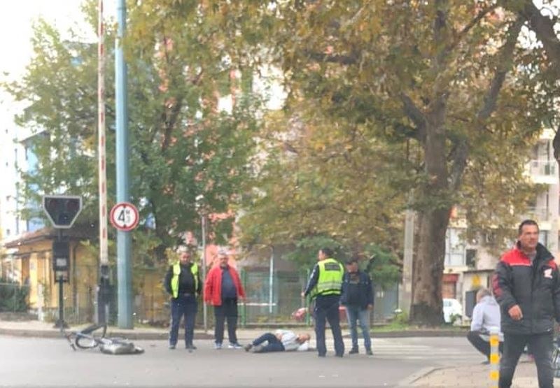 Възрастен мъж е пострадалият колоездач на пловдивски прелез
