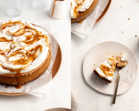 Ароматна зимна торта с джинджифил и моркови