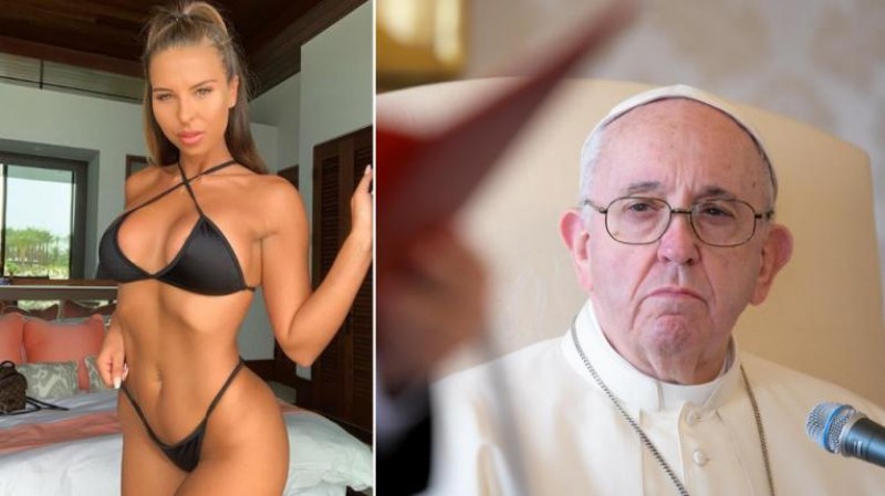 Ватикан: Папата не е харесал снимка на гол бразилски модел