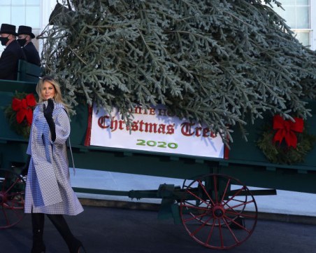 Последната Коледа на Мелания Тръмп в Белия дом