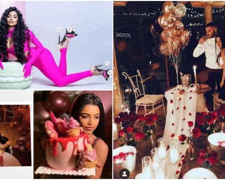 Нова звезда на бг сцената празнува рожден ден сред романтика и рози