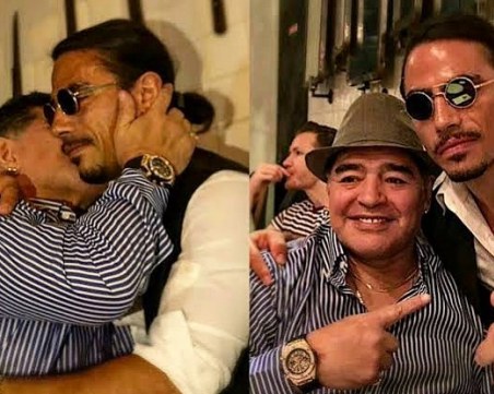 Беят на солта запази завинаги маса за Марадона