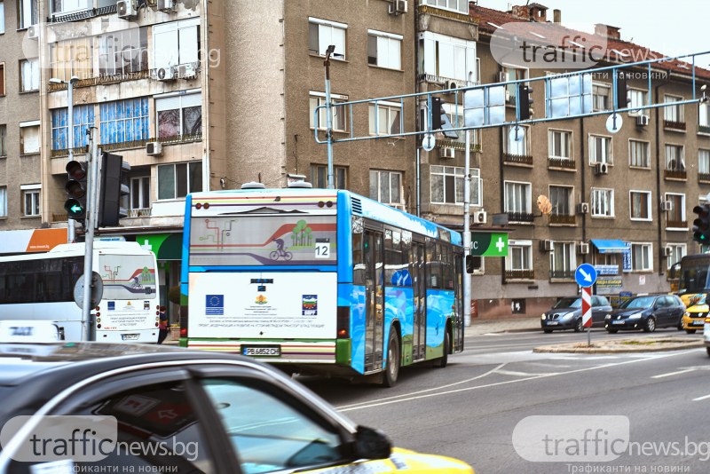 Редуцират градските автобуси в Пловдив