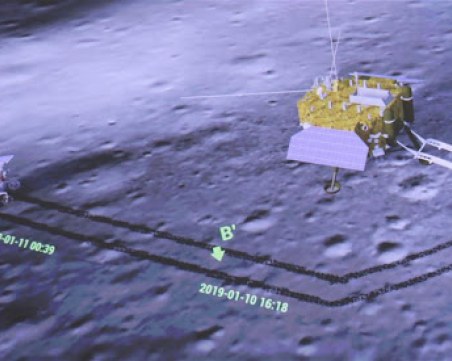 Историческо: Китай приземи сонда на Луната