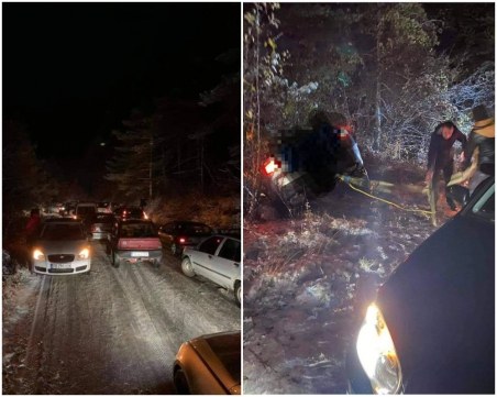 Започна се! Гонки, дрифтове и катастрофи в снега на хижа Здравец