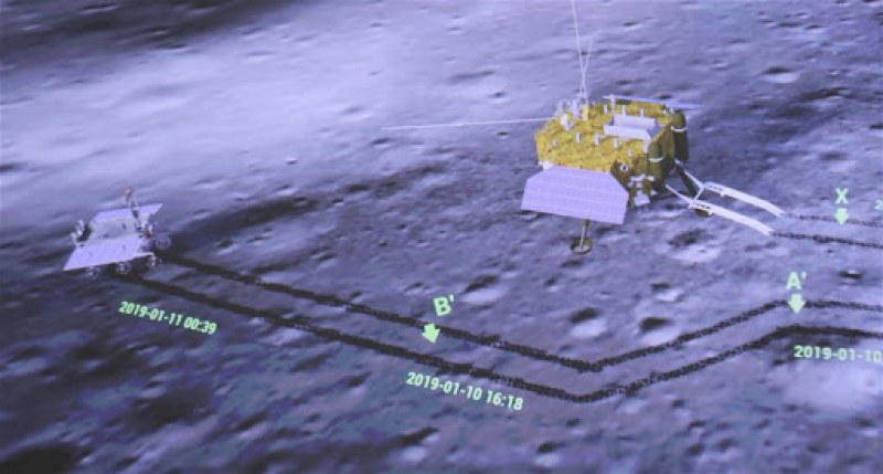 Историческо: Китай приземи сонда на Луната