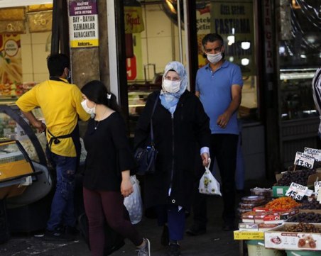 Турция с рекорден брой жертви с COVID-19 за последните 24 часа