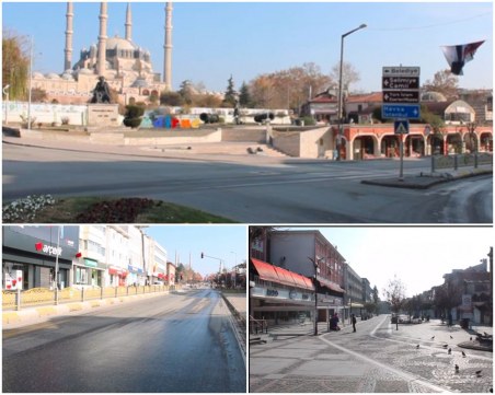 Одрин след локдауна - безлюден, призрачен и празен